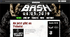 Desktop Screenshot of metal-bash.de